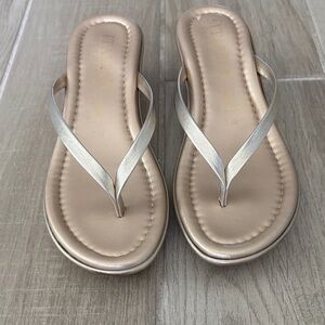 Italian Shoemakers Metallic Sandals